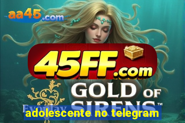 adolescente no telegram